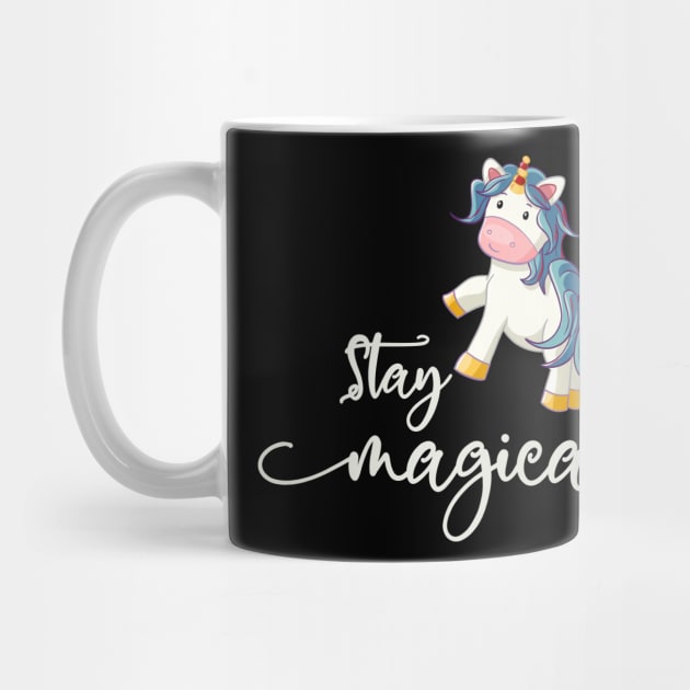 Christmas Unicorn: Stay Magical by Wanderer Bat